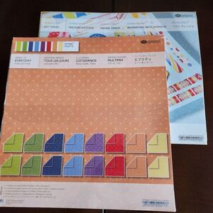 Creative Memories Scrapbooking Die-Cut and Paper Set Bundle